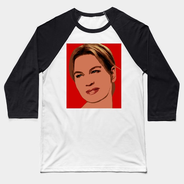 renee zellweger Baseball T-Shirt by oryan80